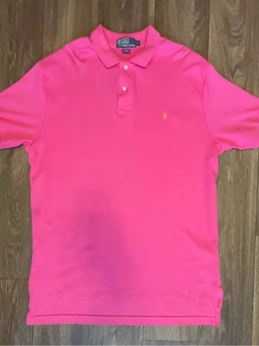 Ralph Lauren Cotton Pink Polo Shirt